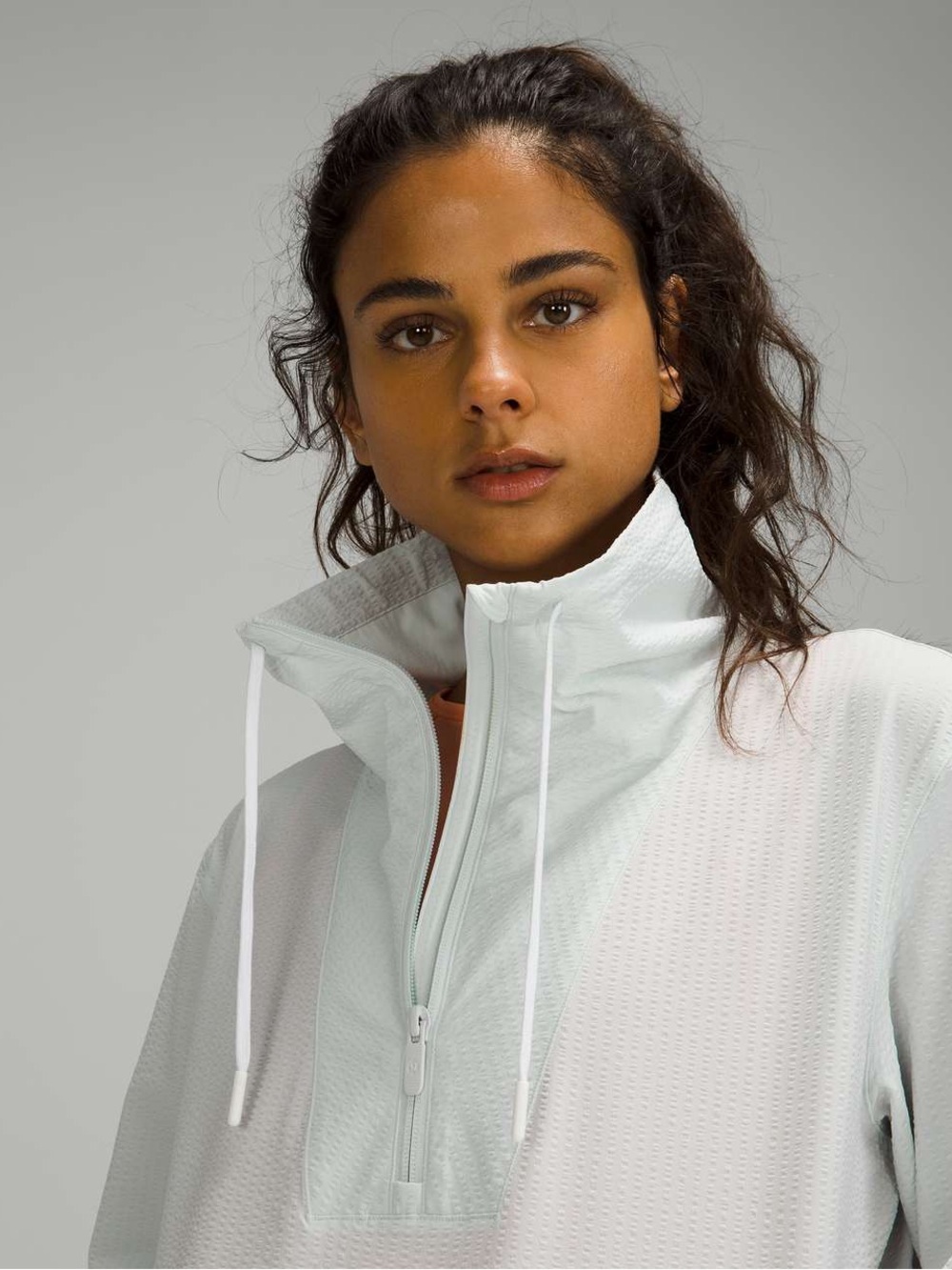 Lululemon Pack Light Pullover Windbreaker Jacket 8 Textured Athleisure Active - Picture 4 of 14